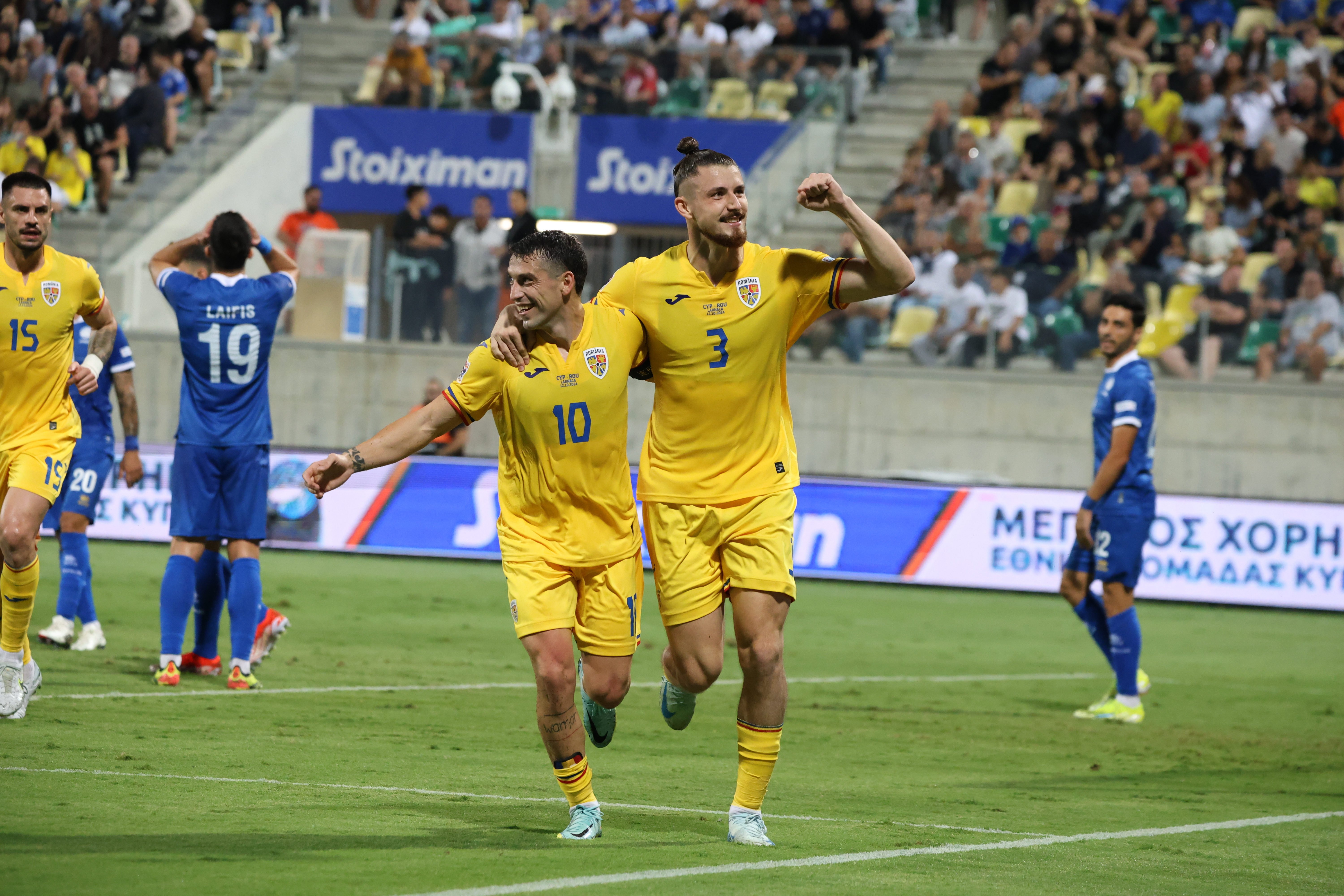 Cipru - Rom&acirc;nia 0-3 | Salutări din Cipru! Tricolorii, show all-inclusive pentru &icirc;ncă trei puncte &icirc;n Liga Națiunilor